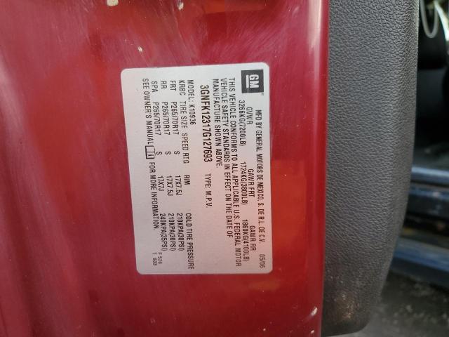 Photo 10 from auction – 2007 CHEVROLET AVALANCHE with VIN 3GNFK12317G127693