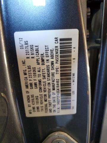 Photo 10 from auction – 2012 HONDA ACCORD LXP with VIN 1HGCP2F40CA164492