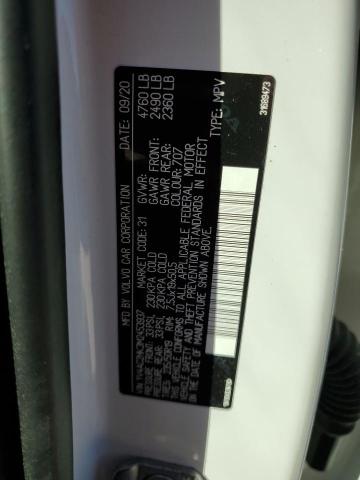 Photo 10 from auction – 2021 VOLVO XC40 T4 MO with VIN YV4AC2HK3M2453937