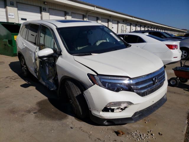 HONDA PILOT EXL 2018 with VIN 5FNYF6H55JB004262 - Photo from auction