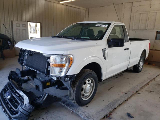 Photo 2 from auction – 2021 FORD F150 with VIN 1FTMF1CBXMKE99712