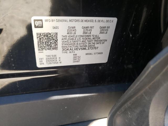 Photo 10 from auction – 2021 GMC TERRAIN SL with VIN 3GKALVEV5ML373707