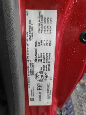 Photo 10 from auction – 2004 GMC CANYON with VIN 1GTDT196948119632