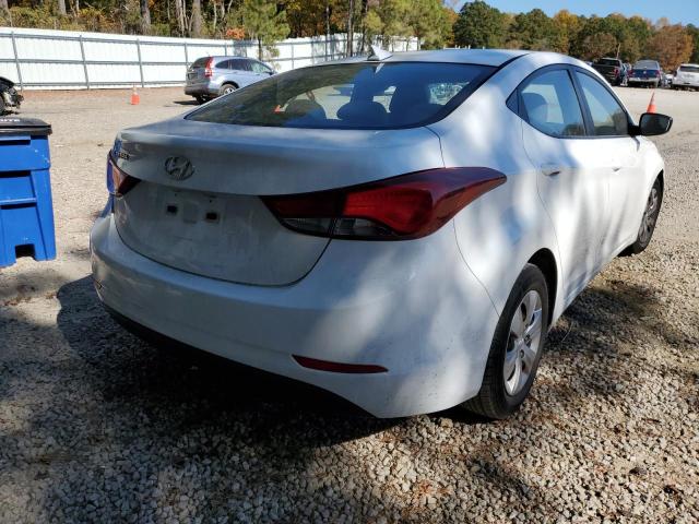 Photo 4 from auction – 2016 HYUNDAI ELANTRA with VIN 5NPDH4AE7GH713809