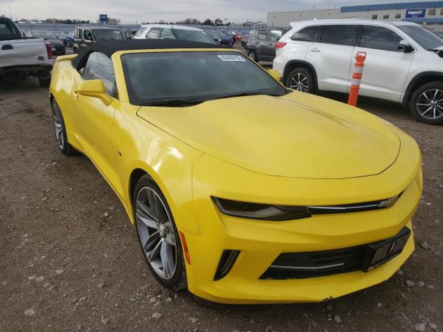 CHEVROLET CAMARO LT 2017 with VIN 1G1FB3DS3H0201056 - Photo from auction