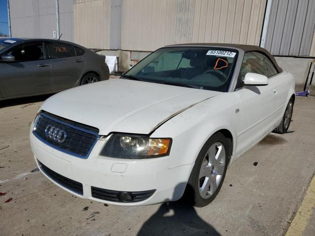 Photo 2 from auction – 2005 AUDI A4 3.0 CAB with VIN WAUAT48H95K014162