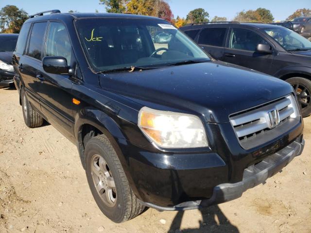 HONDA PILOT EXL 2008 with VIN 5FNYF187X8B026109 - Photo from auction