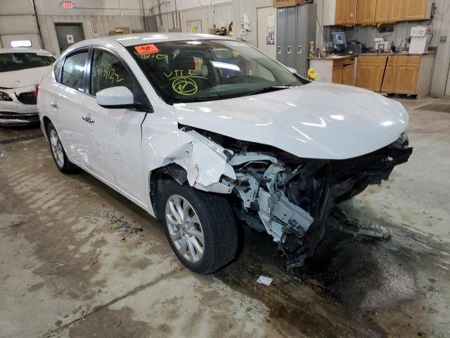 NISSAN SENTRA S 2019 with VIN 3N1AB7AP7KL603832 - Photo from auction