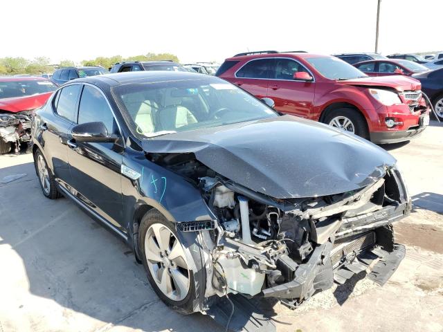 KIA OPTIMA HYB 2015 with VIN KNAGN4AD7F5087896 - Photo from auction