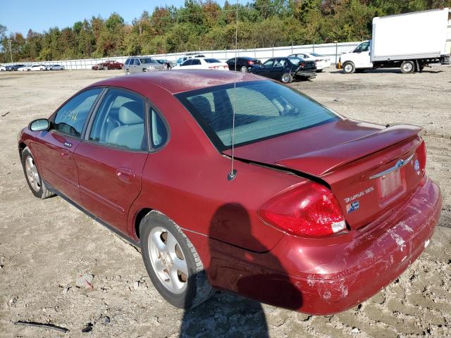 Photo 3 from auction – 2002 FORD TAURUS SES with VIN 1FAHP55U12A195889
