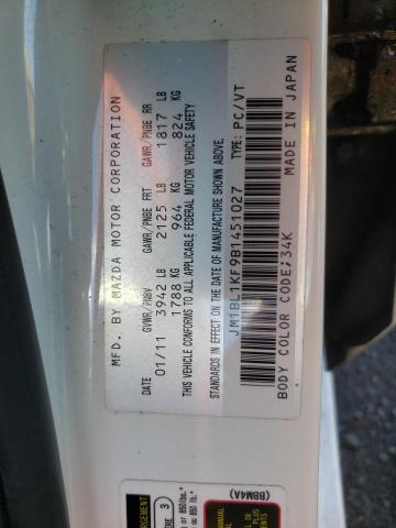 Photo 10 from auction – 2011 MAZDA 3 I with VIN JM1BL1KF9B1451027