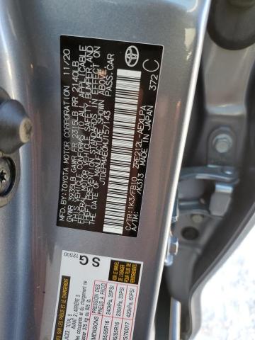 Photo 10 from auction – 2021 TOYOTA COROLLA LE with VIN JTDEPMAE0MJ157143