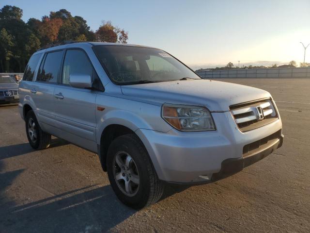 HONDA PILOT EX 2006 with VIN 5FNYF28526B004381 - Photo from auction