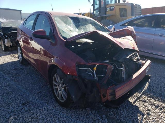 CHEVROLET SONIC LT 2014 with VIN 1G1JC5SH6E4139621 - Photo from auction