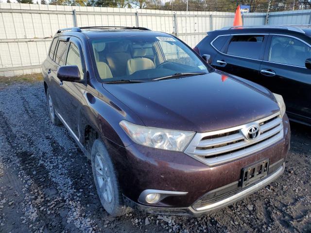 TOYOTA HIGHLANDER 2011 with VIN 5TDBK3EH9BS054724 - Photo from auction