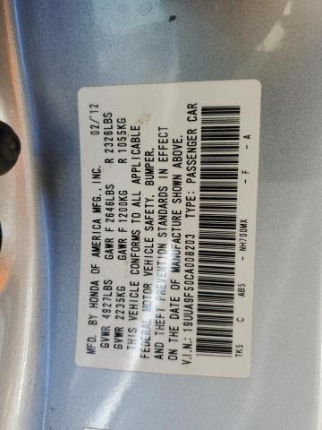 Photo 10 from auction – 2012 ACURA TL with VIN 19UUA9F50CA008203
