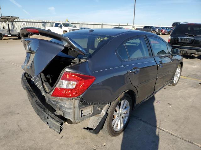 Photo 4 from auction – 2012 HONDA CIVIC EXL with VIN 2HGFB2F98CH551820