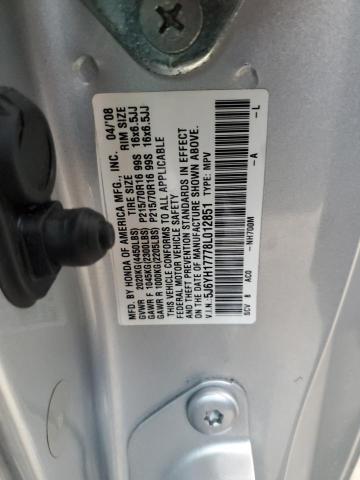 Photo 10 from auction – 2008 HONDA ELEMENT EX with VIN 5J6YH17778L012851