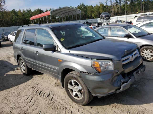 HONDA PILOT EXL 2007 with VIN 5FNYF185X7B011977 - Photo from auction