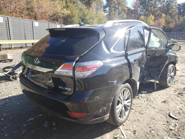 Photo 4 from auction – 2014 LEXUS RX 350 with VIN JTJZK1BA1E2418587