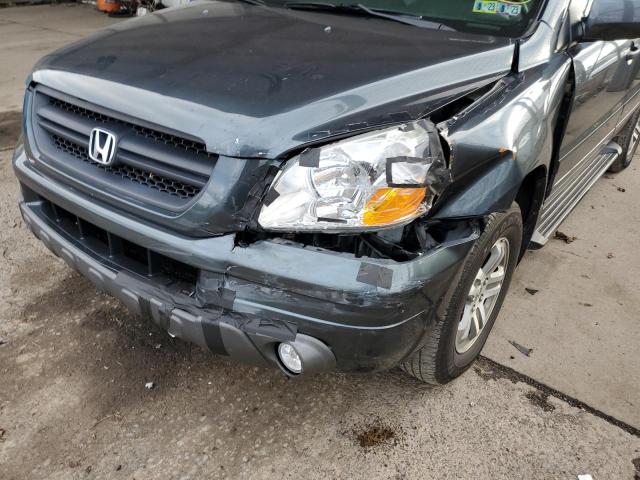 Photo 9 from auction – 2004 HONDA PILOT EXL with VIN 2HKYF18694H535725