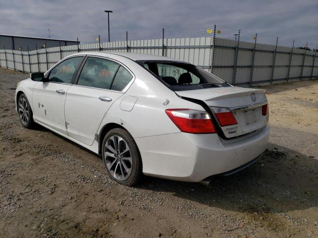 Photo 3 from auction – 2014 HONDA ACCORD SPO with VIN 1HGCR2F54EA123093