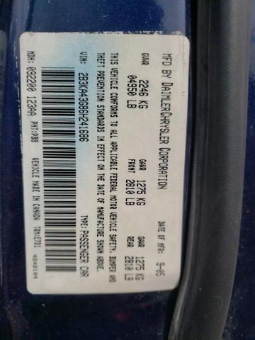 Photo 10 from auction – 2006 DODGE CHARGER SE with VIN 2B3KA43G86H241686