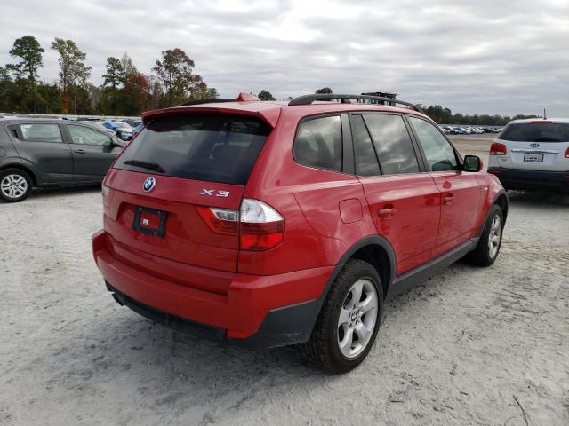 Photo 4 from auction – 2008 BMW X3 3.0SI with VIN WBXPC93478WJ08961