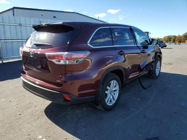 Photo 4 from auction – 2016 TOYOTA HIGHLANDER with VIN 5TDBKRFH1GS353813