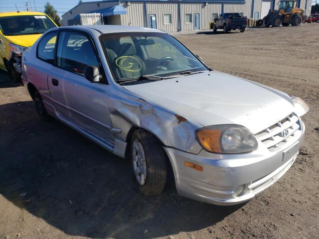 HYUNDAI ACCENT GL 2003 with VIN KMHCG35C03U266429 - Photo from auction