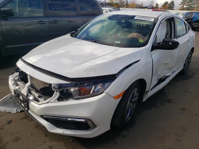 Photo 2 from auction – 2019 HONDA CIVIC LX with VIN 2HGFC2F63KH504910