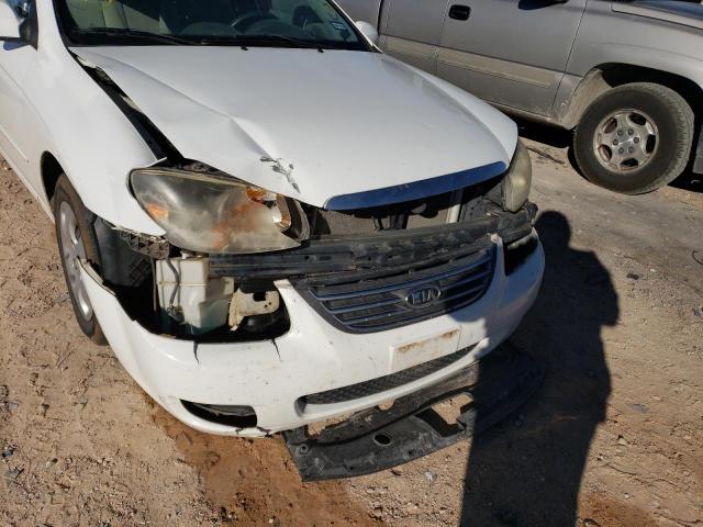 Photo 9 from auction – 2009 KIA SPECTRA EX with VIN KNAFE221595609644