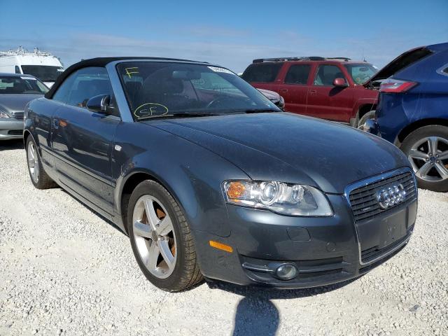 AUDI A4 3.2 CAB 2008 with VIN WAUDH48H88K002474 - Photo from auction