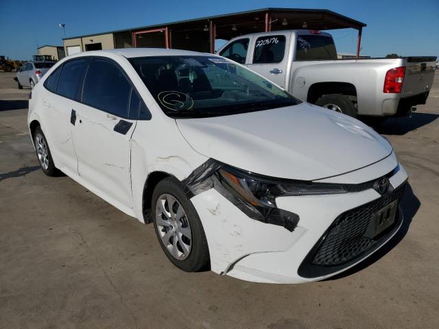 TOYOTA COROLLA LE 2020 with VIN 5YFEPRAE8LP114595 - Photo from auction