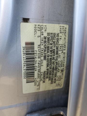 Photo 10 from auction – 2010 NISSAN VERSA S with VIN 3N1BC1CP2AL370002