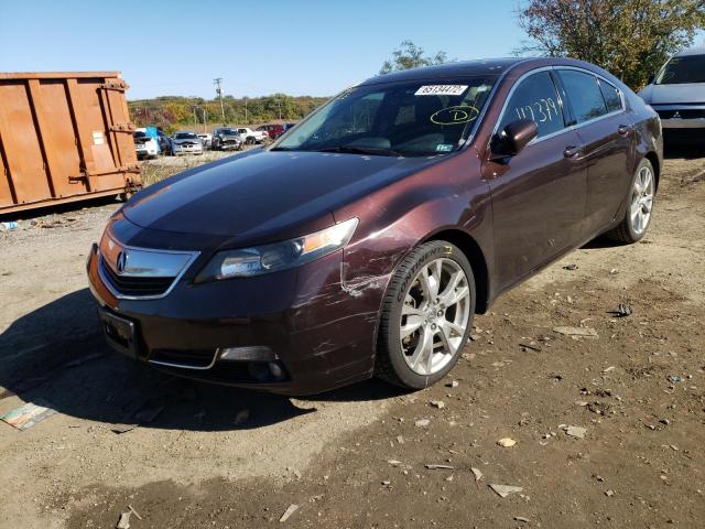 Photo 2 from auction – 2012 ACURA TL with VIN 19UUA9F76CA000219
