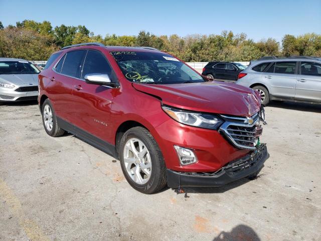 CHEVROLET EQUINOX PR 2018 with VIN 3GNAXPEU1JL172926 - Photo from auction