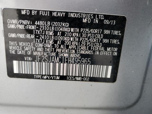 Photo 10 from auction – 2014 SUBARU FORESTER 2 with VIN JF2SJAMC1EH495965