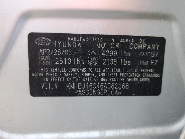 Photo 10 from auction – 2006 HYUNDAI SONATA GLS with VIN KMHEU46C46A082168
