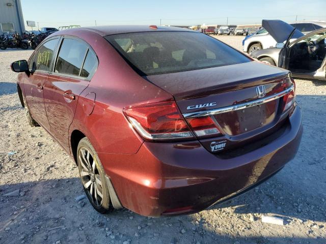 Photo 3 from auction – 2015 HONDA CIVIC EXL with VIN 2HGFB2F92FH513603