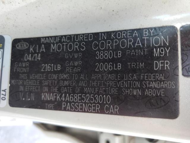 Photo 10 from auction – 2014 KIA FORTE LX with VIN KNAFK4A68E5253010