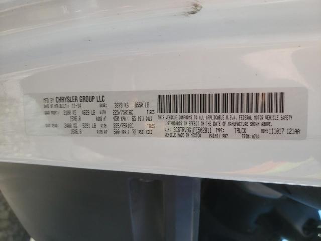 Photo 10 from auction – 2015 RAM PROMASTER with VIN 3C6TRVBG1FE502811