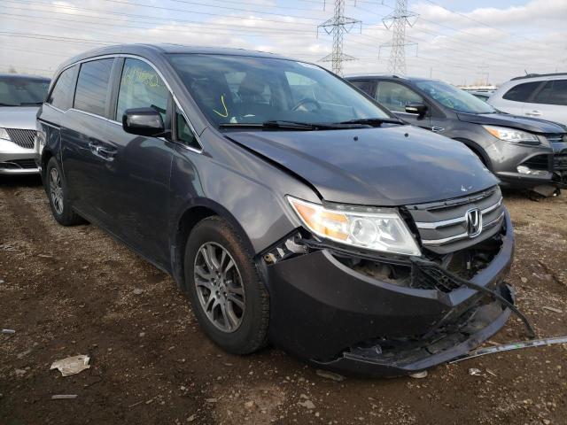 HONDA ODYSSEY EX 2013 with VIN 5FNRL5H65DB016206 - Photo from auction