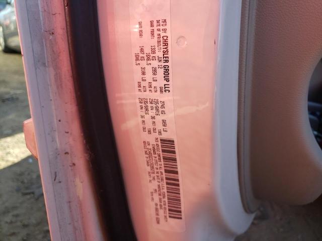 Photo 10 from auction – 2012 DODGE GRAND CARA with VIN 2C4RDGCG1CR395278
