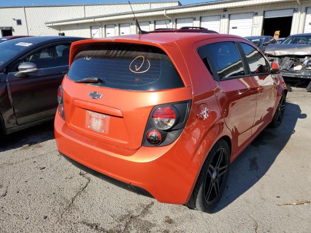 Photo 4 from auction – 2012 CHEVROLET SONIC LT with VIN 1G1JD6SB1C4183778