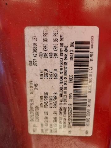 Photo 10 from auction – 2006 DODGE DAKOTA ST with VIN 1D7HE22K56S629710