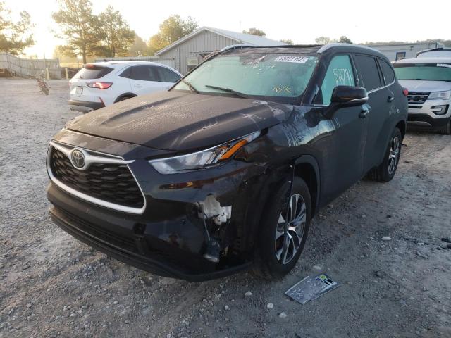 Photo 2 from auction – 2020 TOYOTA HIGHLANDER with VIN 5TDGZRAH3LS502841