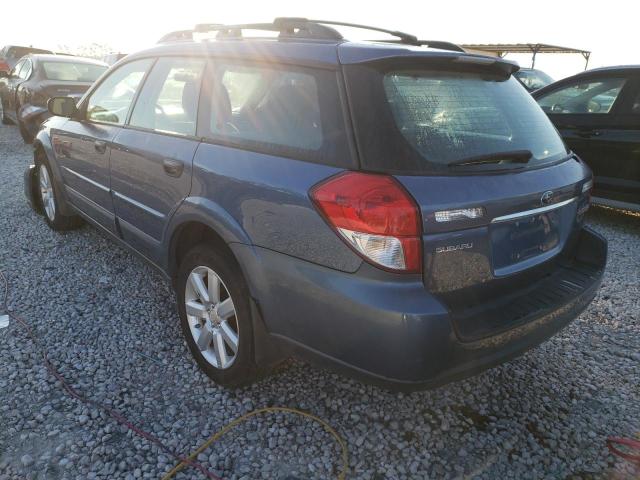 Photo 3 from auction – 2008 SUBARU OUTBACK 2. with VIN 4S4BP61C687329090