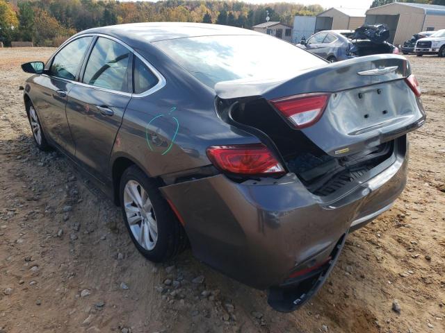 Photo 3 from auction – 2015 CHRYSLER 200 LIMITE with VIN 1C3CCCAB5FN576544