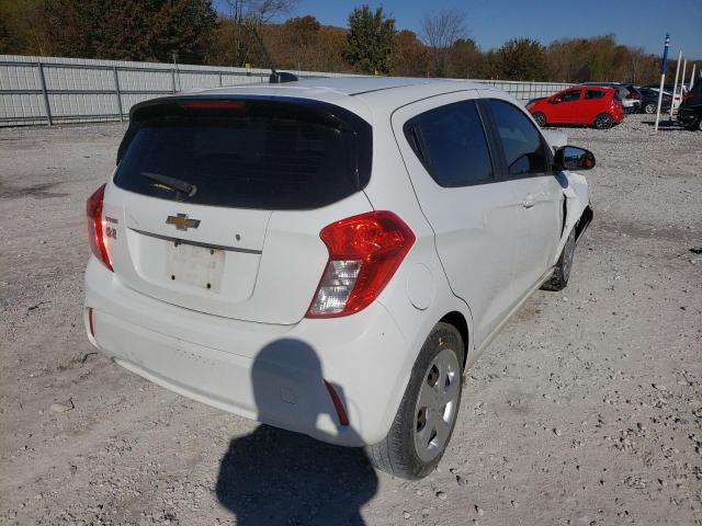 Photo 4 from auction – 2020 CHEVROLET SPARK LS with VIN KL8CB6SA0LC424516